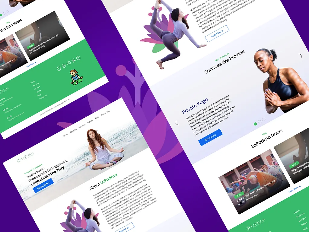 Modern wordpres Website Design Project by Pixelrova